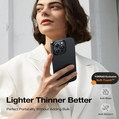 Originfit Series For iPhone 15 Pro Max - Black