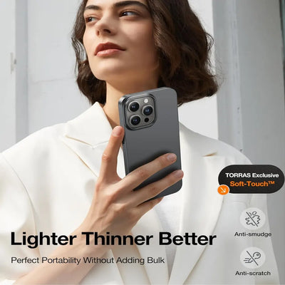 Originfit Series For iPhone 15 Pro Max - Gray