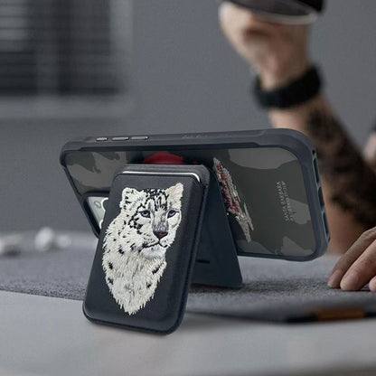 Santa Barbara Polo & Racquet Club Savanna Series Card Wallet - Leopard