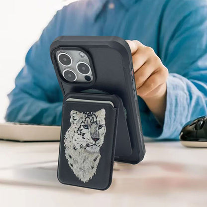 Santa Barbara Polo & Racquet Club Savanna Series Card Wallet - Leopard