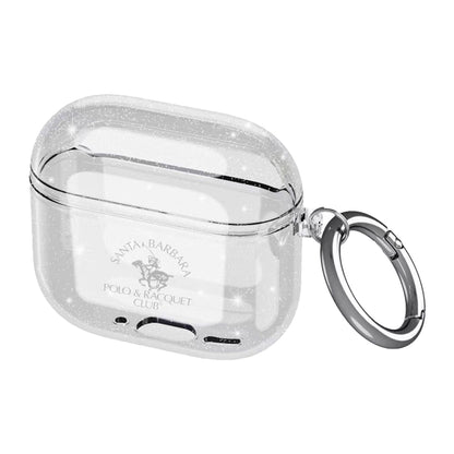 Santa Barbara Polo & Racquet Club Ansel Case for AirPods 4 Shockproof - Clear