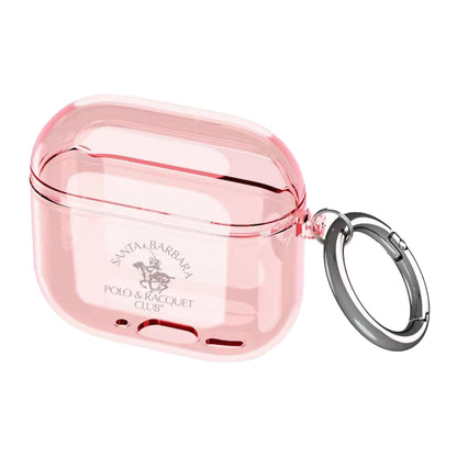 Santa Barbara Polo & Racquet Club Ansel Case for AirPods 4 Shockproof - Clear
