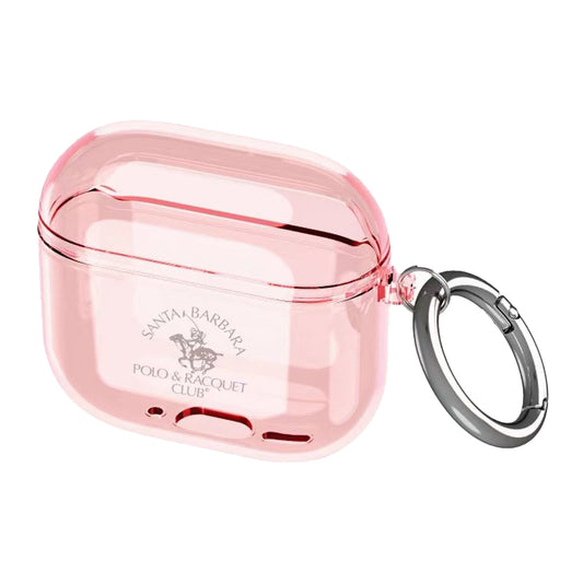 Santa Barbara Polo & Racquet Club Ansel Case for AirPods 4 Shockproof - Pink