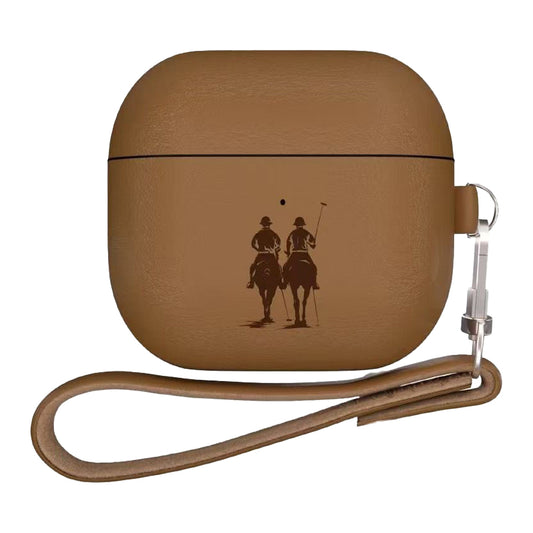 Santa Barbara Polo & Racquet Club Orwell Case for Apple AirPods 4 - Brown