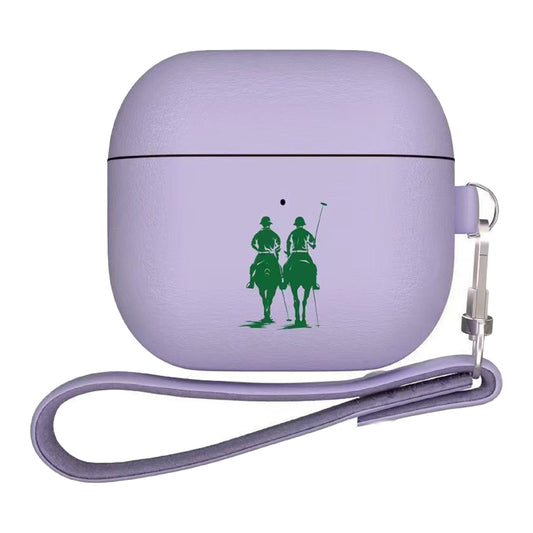Santa Barbara Polo & Racquet Club Orwell Case for Apple AirPods 4 - Purple