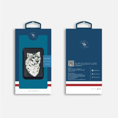 Santa Barbara Polo & Racquet Club Savanna Series Card Wallet - Leopard