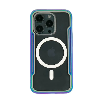 Asker Series For iPhone 15 Pro Max - Rainbow