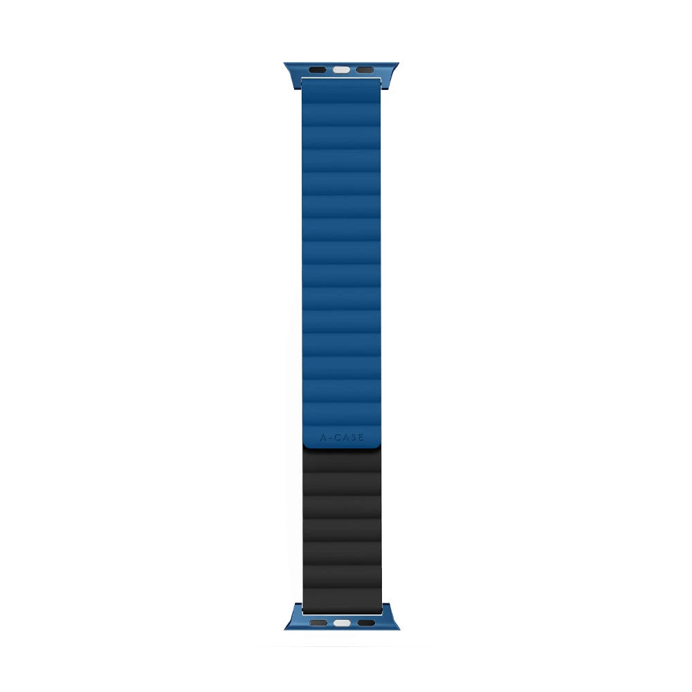 Invix Apple Watch Silicone Magnetic Band - Blue/Black