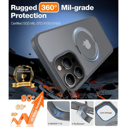 Upro Ostand Pro Series For iPhone 15 Pro Max - Gray