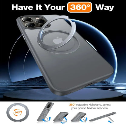 Upro Ostand Pro Series For iPhone 15 Pro Max - Gray