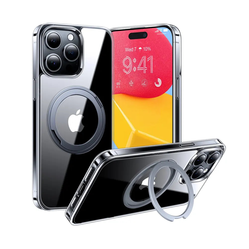 Upro Ostand Pro Series For iPhone 15 Pro Max - Clear