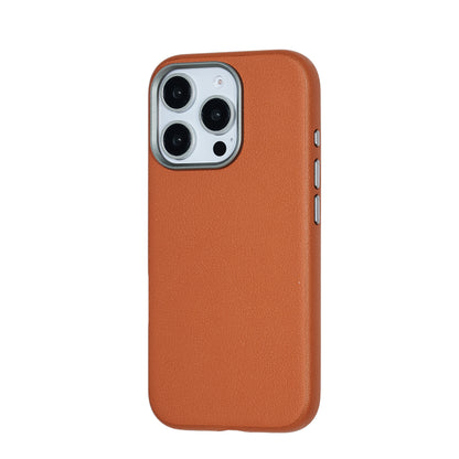Le Prius Birman TPU Leather Case For iPhone 16 Series - Brown