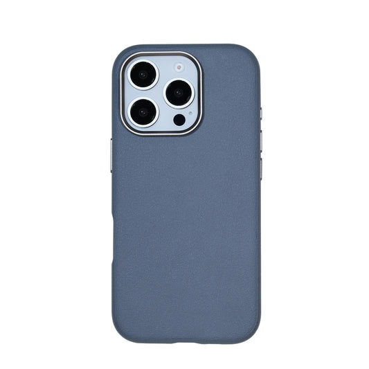 Le Prius Birman TPU Leather Case For iPhone 16 Series - Gray