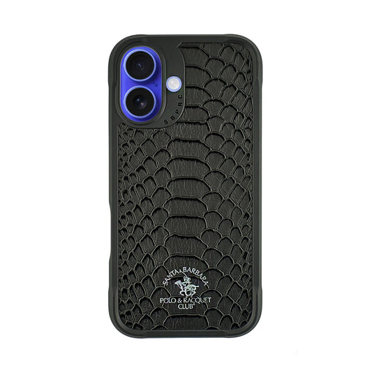 Santa Barbara Polo & Racquet Club Knight Series Case for  iPhone 16 Plus - Black