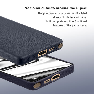 A-Case Genuine Leather Case for Galaxy S25 Ultra - Amur