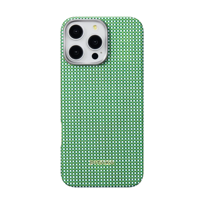 Pitaka Classic Ultra-Slim Case for iPhone 16 Series-Green