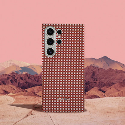 Aramid Fiber MagEZ Case 5 for S24 Ultra -Bonfire