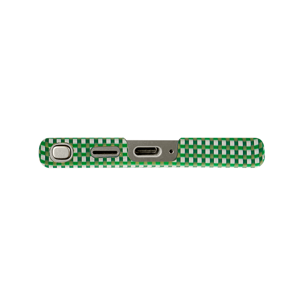 Aramid Fiber MagEZ Case 5 for S24 Ultra -Forest