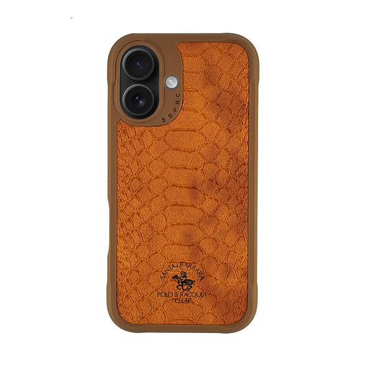 Santa Barbara Polo & Racquet Club Knight Series Case for  iPhone 16 Plus -Brown