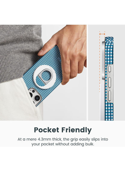 Pitaka Phone Ring Holder Magnetic Grip 3 - Ocean