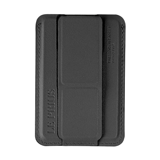 Bengal Card Holder with Magnetic Grip and Extendable Stand-Black