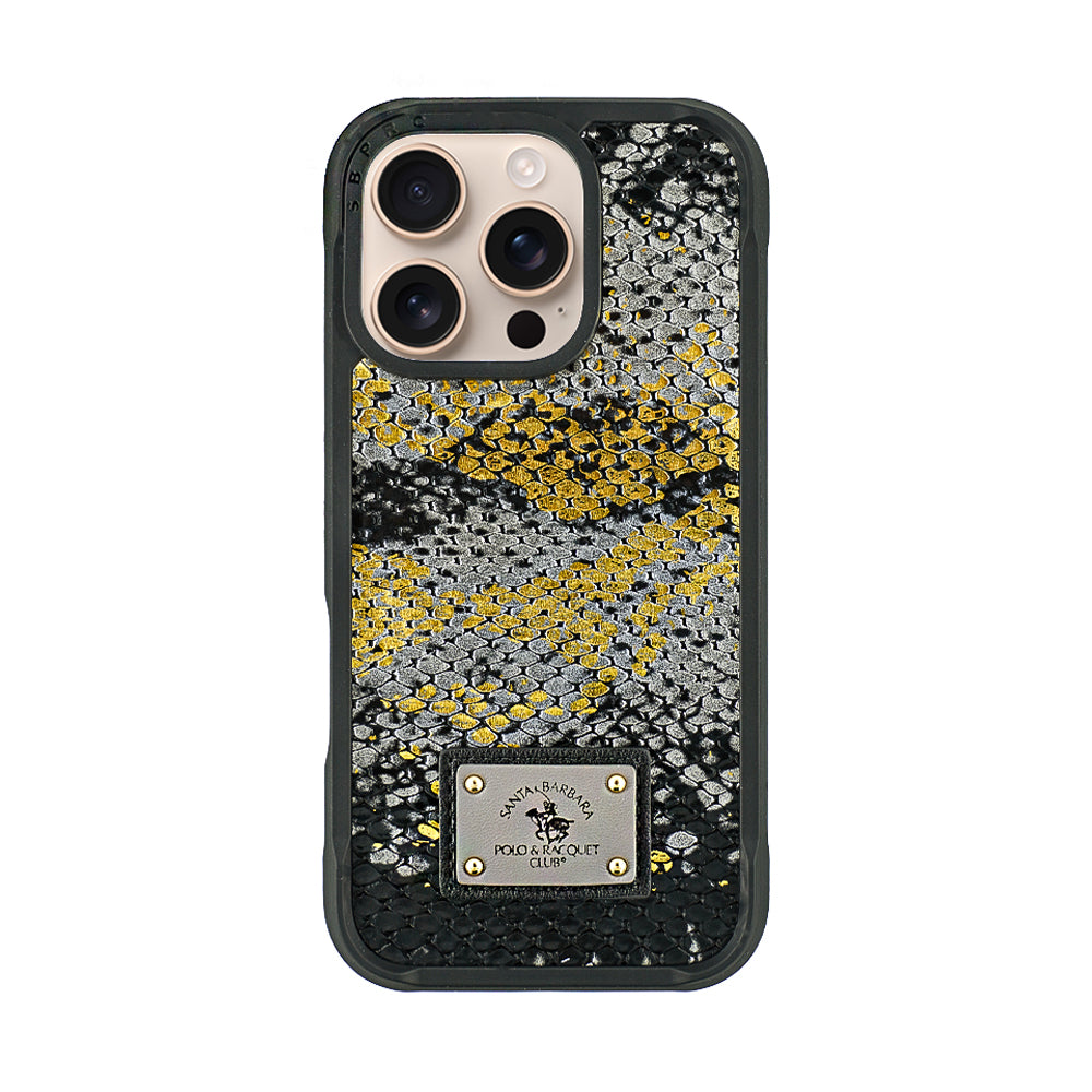 Santa Barbara Polo & Racquet Club Sagar Series Case for iPhone 16 Series - Gray