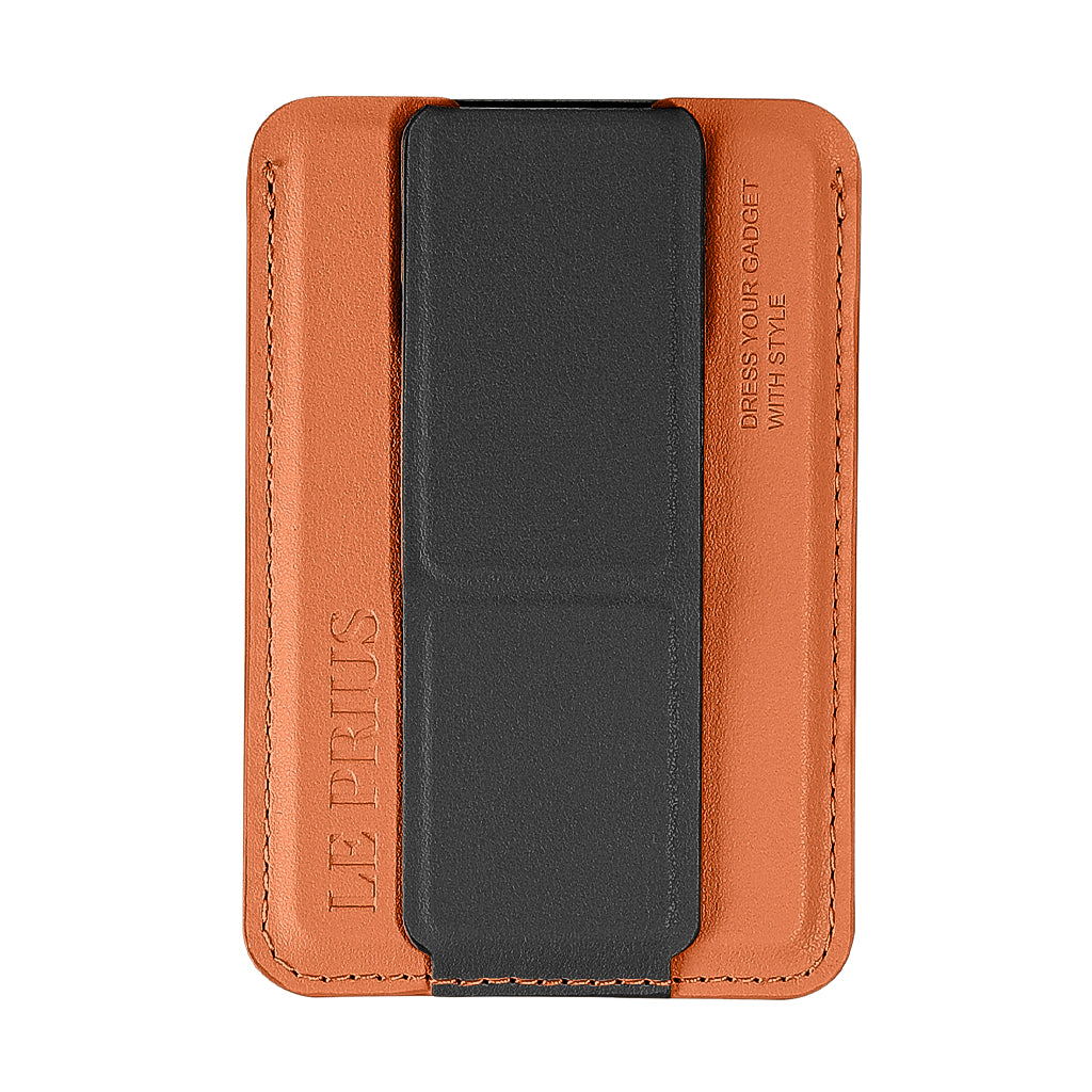 Bengal Card Holder with Magnetic Grip and Extendable Stand-Black