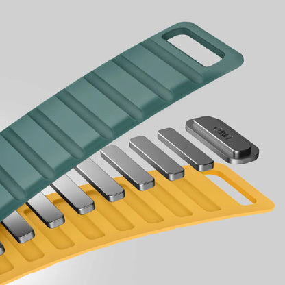 Uniq Revix Evo Reversible Magnetic Apple Watch Strap 49/45/44/42MM – Green / Yellow