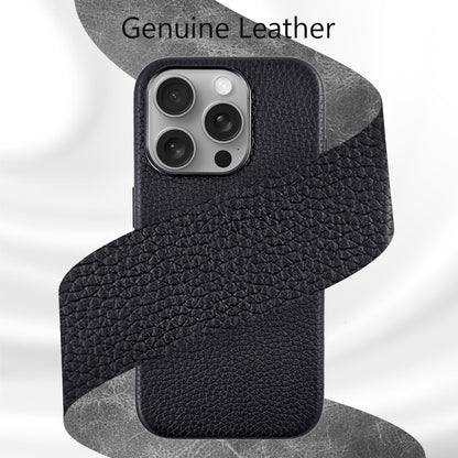 Amur Leather Case For iPhone 15 Series – Black
