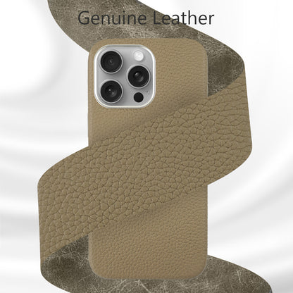 Amur Leather Case For iPhone 15 Series – Titanium