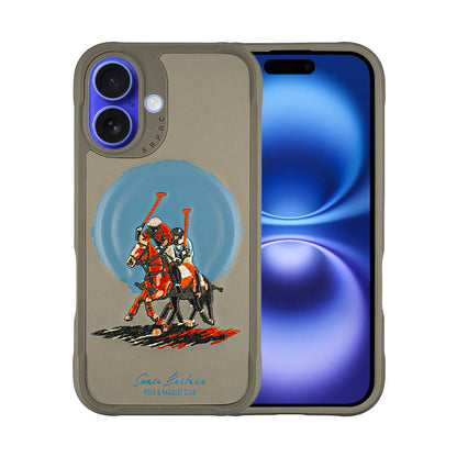 Santa Barbara Polo & Racquet Club Aubrey Series Case for  iPhone 16 Plus - Gray