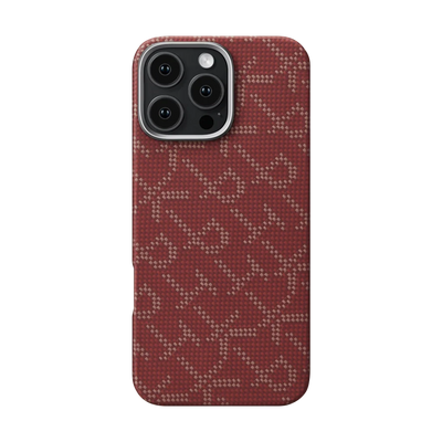 Pitaka  Monogram  Case for iPhone 16 Series - Dark Green