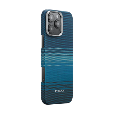 Pitaka Tactile Woven Case for iPhone 16 Series -Moonrise