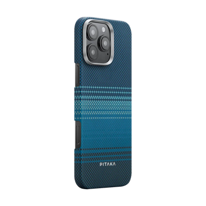 Pitaka Tactile Woven Case for iPhone 16 Series -Moonrise