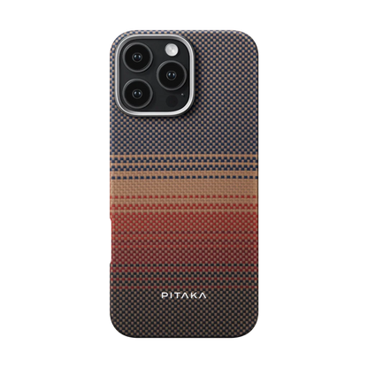 Pitaka Tactile Woven Case for iPhone 16 Series -Moonrise
