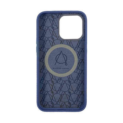Amur Leather Case For iPhone 15 Series – Blue
