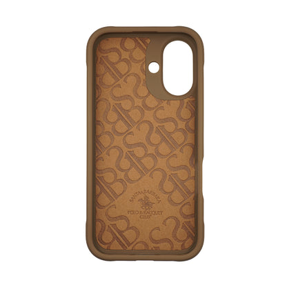 Santa Barbara Polo & Racquet Club Virgil Series Case for  iPhone 16 Plus - Brown