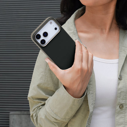 Kilyos Vegan Leather Case For iPhone 17 Series - Black