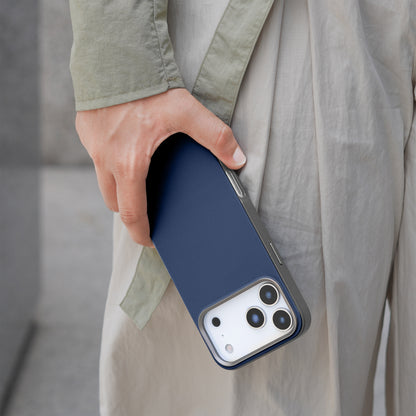 Kilyos Vegan Leather Case For iPhone 17 Series - Blue