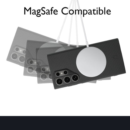 Savar carbon Fiber Case for S24 Ultra 600D - Black