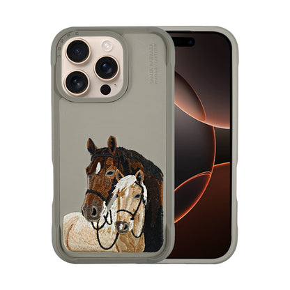 Santa Barbara Polo & Racquet Club Isidor Series Case for iPhone 16 Series - Gray