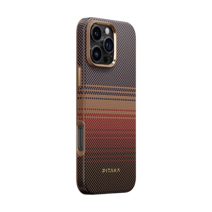 Pitaka Military-Grade Protective Case for iPhone 16 Series- Sunset