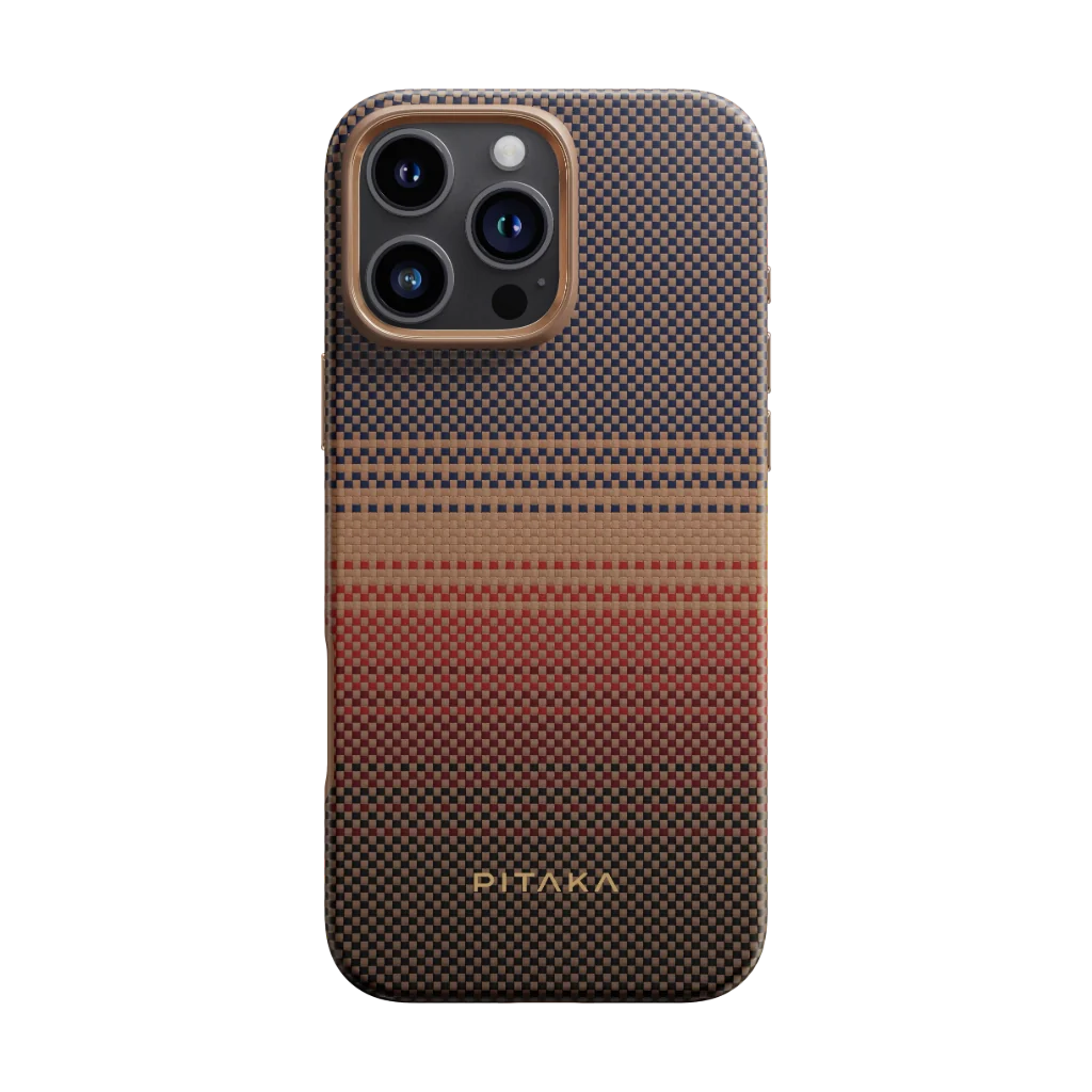Pitaka Military-Grade Protective Case for iPhone 16 Series- Sunset