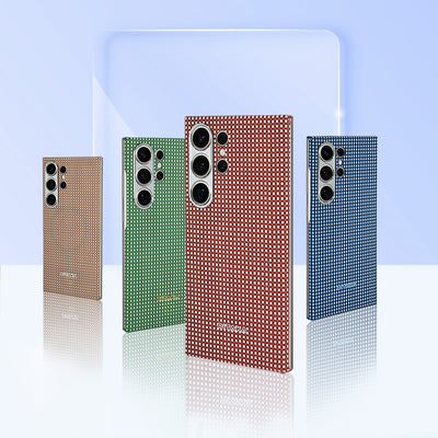 Aramid Fiber MagEZ Case 5 for S24 Ultra -Bonfire