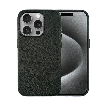 Amur Leather Case For iPhone 15 Series – Black
