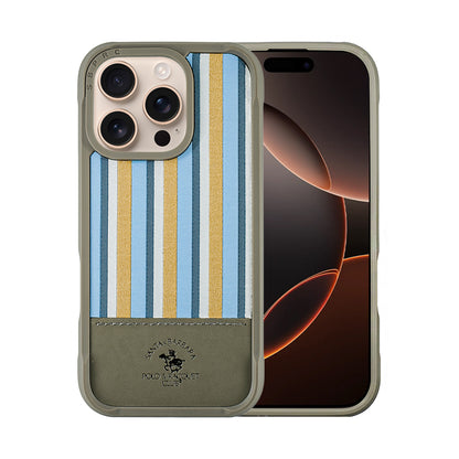 Santa Barbara Polo & Racquet Club Isaac Series Case for iPhone 16 Series - Gray