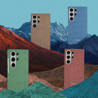 Aramid Fiber MagEZ Case 5 for S24 Ultra -Forest