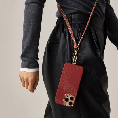 Pitaka  Snake Ridge Case for iPhone 16 Series - Red