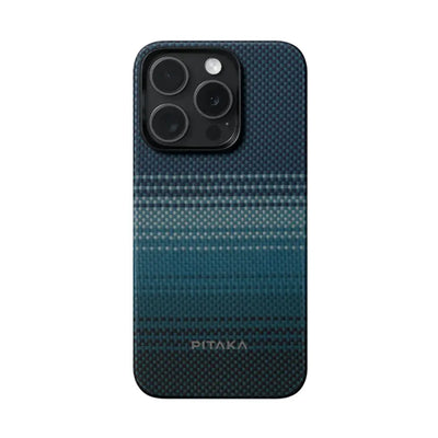 Pitaka Tactile Woven Case for iPhone 15 Series - Moonrise
