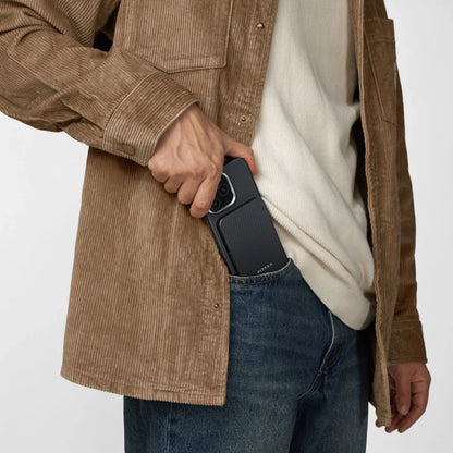 Pitaka Aramid Fiber Magnetic Power Bank - Black/Gray